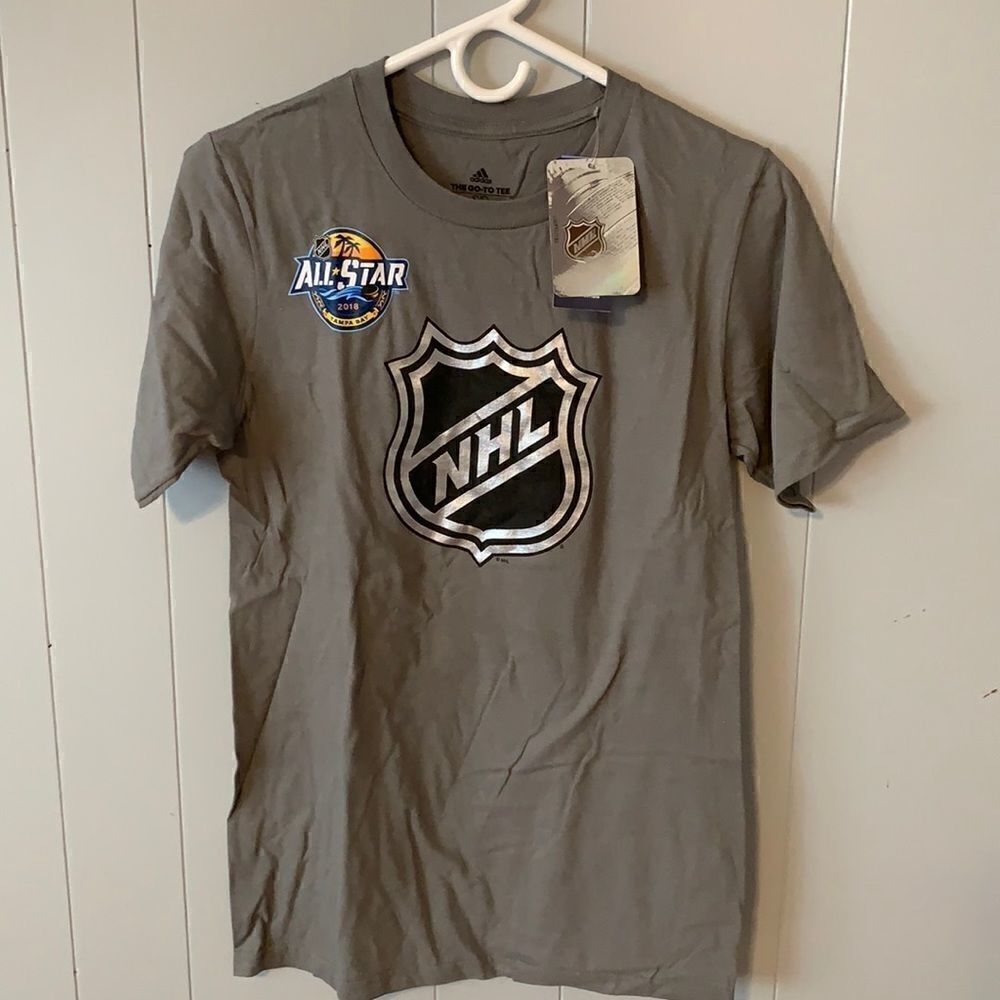 NWT NHL Eichel All Star 2018 Charcoal Tee Small